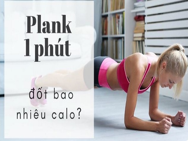 Plank 1 phút đốt cháy bao nhiêu calo?